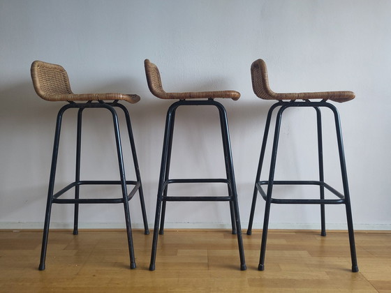 Image 1 of 3X Vintage Barstool