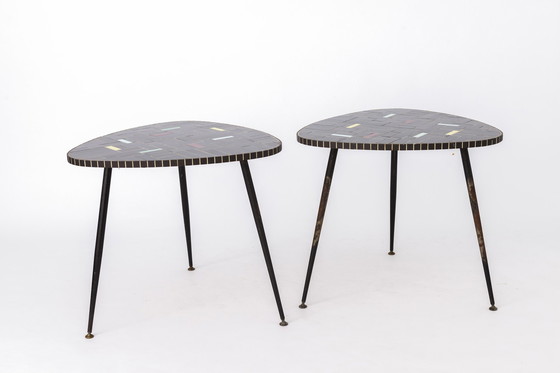 Image 1 of 2 Tables d'appoint Rockabilly Vintage 1960s