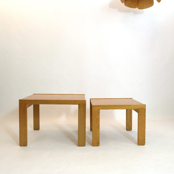 Image 1 of Afra and Tobia Scarpa vintage nesting tables, 1965