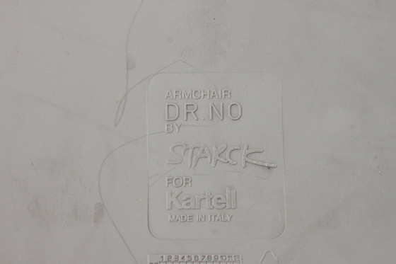 Image 1 of Phillip Starck Dr. No chairs for Kartell, set of 5