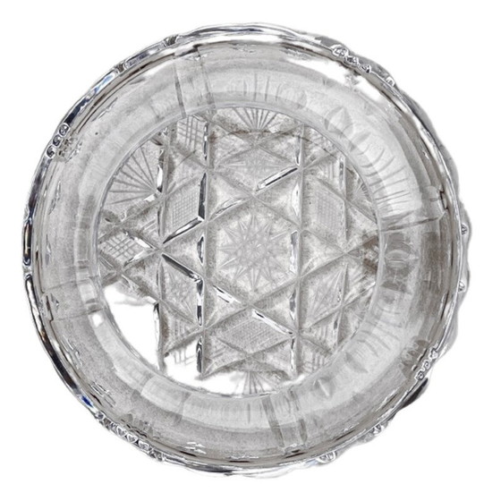 Image 1 of Vintage crystal ashtray by Huta Szkła Julia, Poland 1980