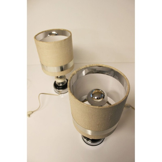 Image 1 of Pair of vintage lamps by Jean Disderot, France 1970