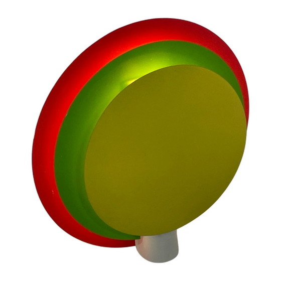 Image 1 of Luninance - Wall or Table lamp model ‘La Planeta’ - Multicolored