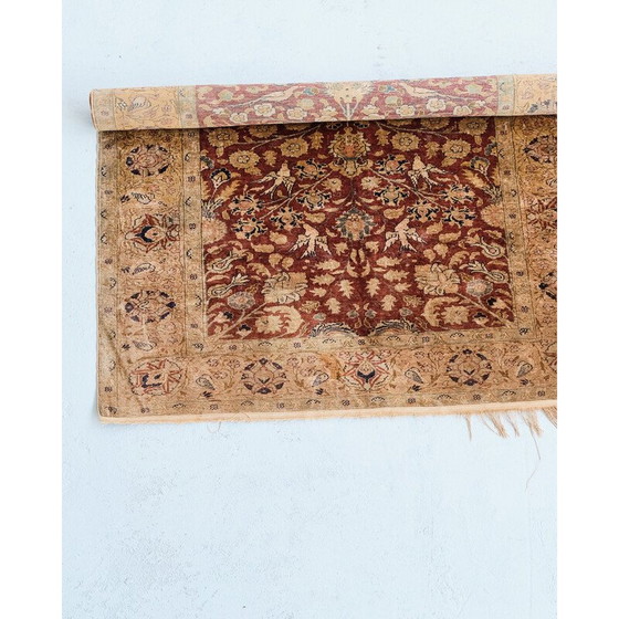 Image 1 of Vintage Kaiseri silk rug, Türkiye 1920