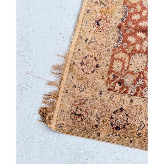 Image 1 of Vintage Kaiseri silk rug, Türkiye 1920