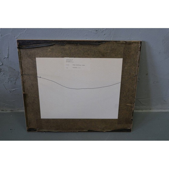 Image 1 of Vintage color lithograph by Bengt Sandberg, 1960
