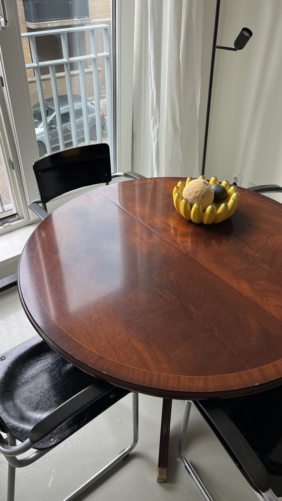 Image 1 of Vintage mahogany extendable dining table