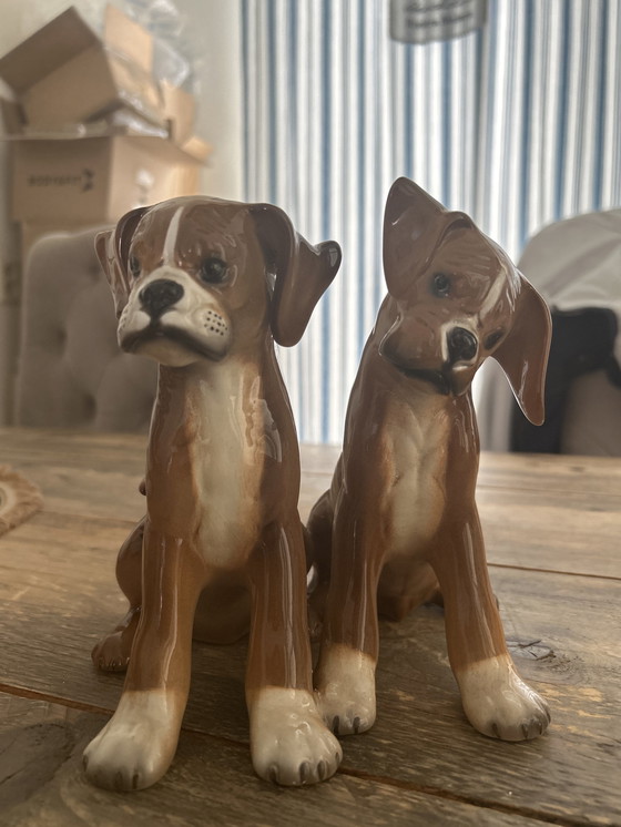 Image 1 of Giovanni Ronzan ceramic dogs