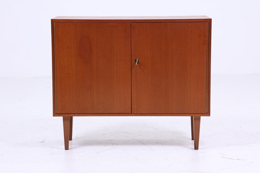 Vintage chest of drawers 60s | Mid - Century cabinet Vintage hallway storage Retro wood