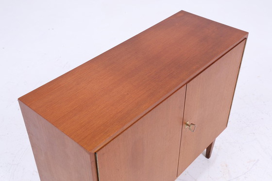 Image 1 of Vintage chest of drawers 60s | Mid - Century cabinet Vintage hallway storage Retro wood