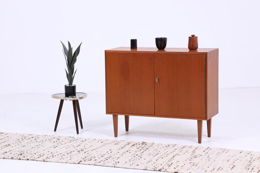 Vintage chest of drawers 60s | Mid - Century cabinet Vintage hallway storage Retro wood