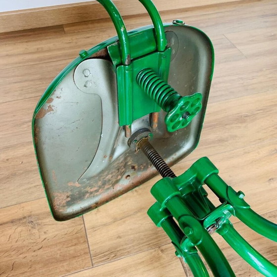 Image 1 of Sedia vintage in metallo m42 di Henri Liber per Flambo, Francia 1930