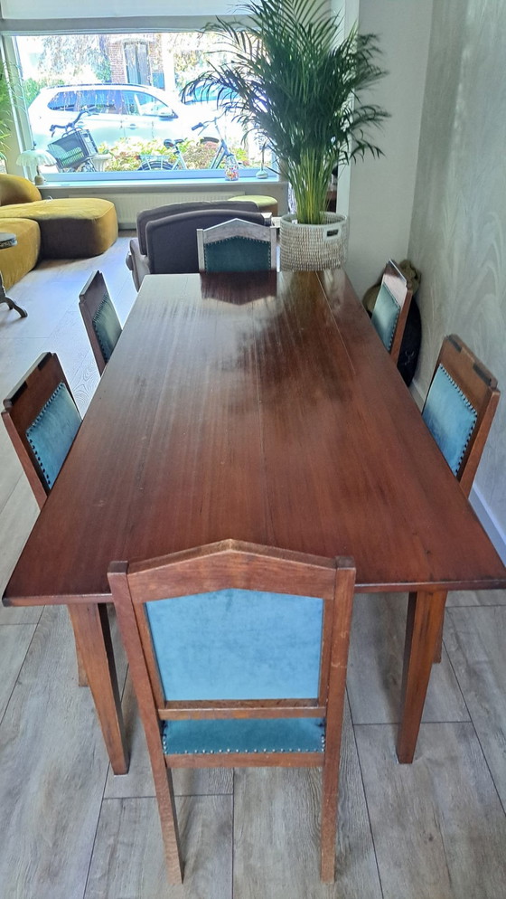 Image 1 of Vintage dining room set