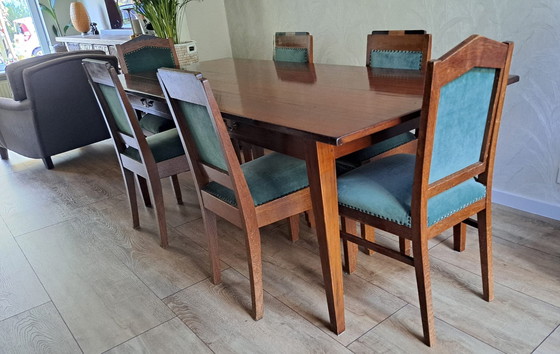 Image 1 of Vintage dining room set