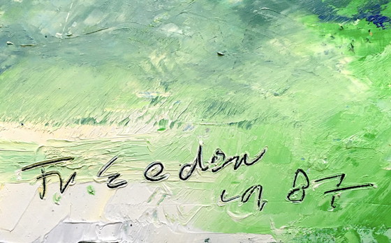 Image 1 of Frits Van Eeden - Dartel - Oil On Panel