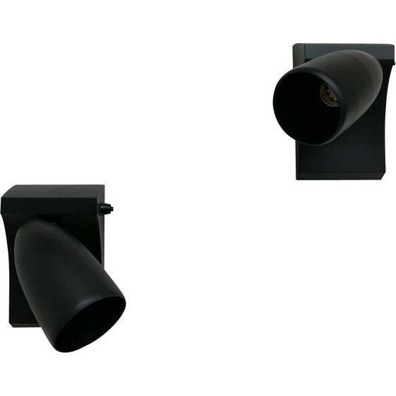 Image 1 of Pair of vintage adjustable wall sconces, The Netherlands 1960