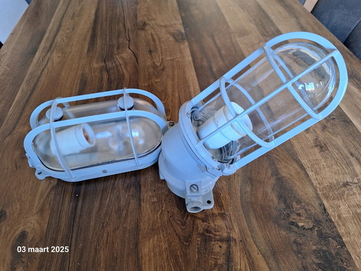 Bulleye Bulkhead Cage Lamps