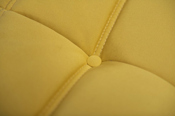 Image 1 of Togo fireside in original yellow fabric by Michel Ducaroy for Ligne Roset