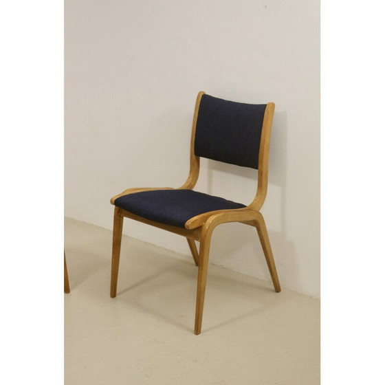 Image 1 of Set di 4 sedie vintage in faggio curvato, 1960