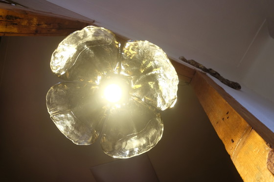 Image 1 of Pendant light Kalmar flower Murano glass Uk1Lae