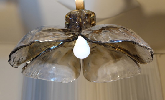 Image 1 of Pendant light Kalmar flower Murano glass Uk1Lae