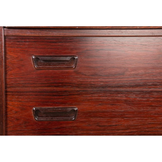 Image 1 of Vintage rosewood secretary desk by Arne Wahl Iversen for Vinde Mobelfabirk, Denmark 1960