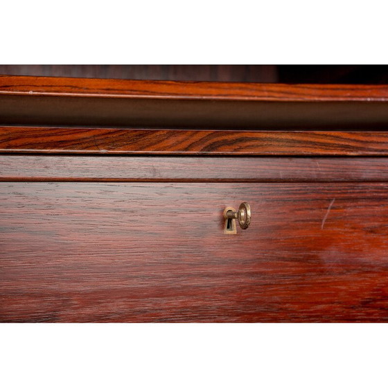 Image 1 of Vintage rosewood secretary desk by Arne Wahl Iversen for Vinde Mobelfabirk, Denmark 1960