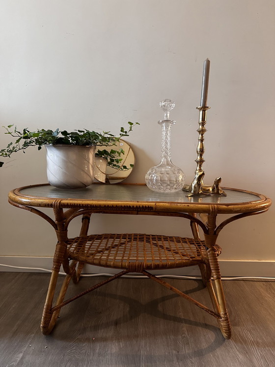 Image 1 of Rohe Noordwolde Rattan Side Table Coffee Table