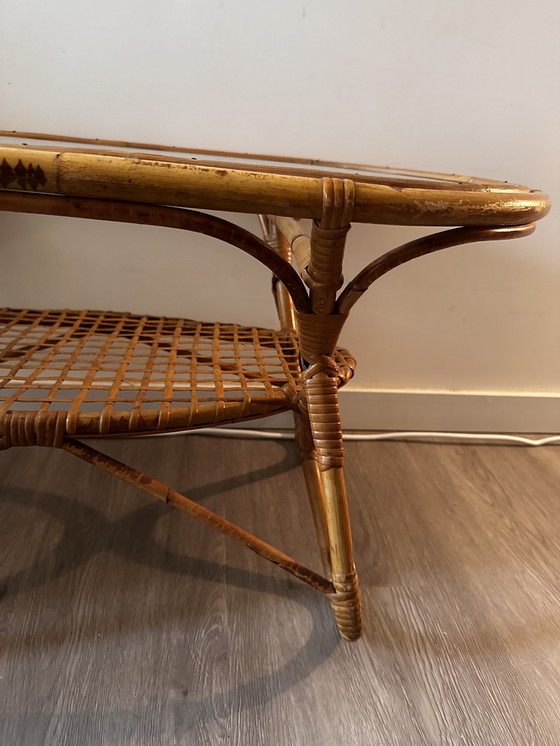 Image 1 of Rohe Noordwolde Rattan Side Table Coffee Table