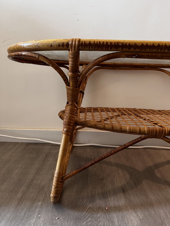 Image 1 of Rohe Noordwolde Rattan Side Table Coffee Table