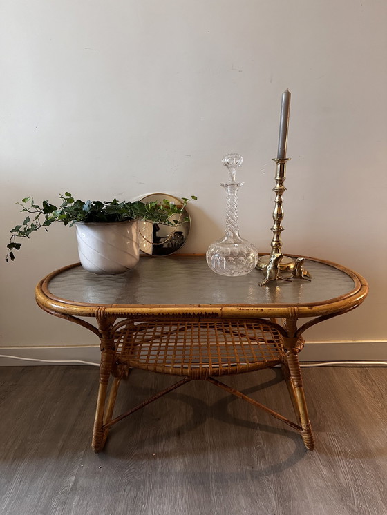 Image 1 of Rohe Noordwolde Rattan Side Table Coffee Table