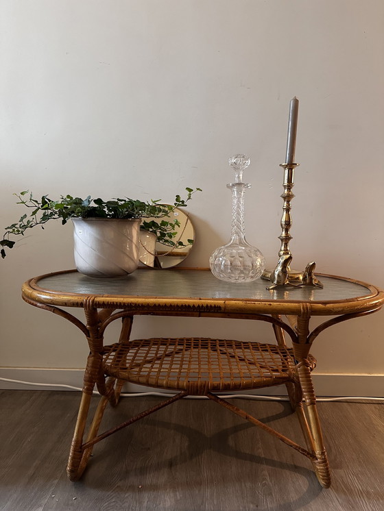 Image 1 of Rohe Noordwolde Rattan Side Table Coffee Table