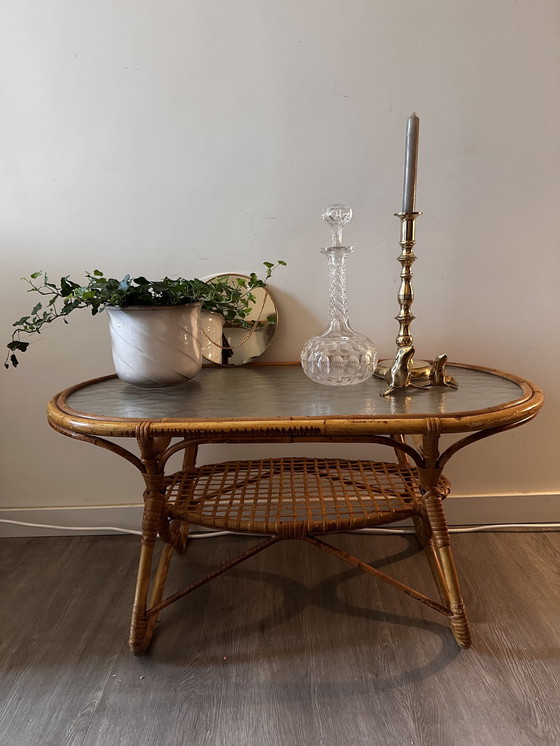 Image 1 of Rohe Noordwolde Rattan Side Table Coffee Table