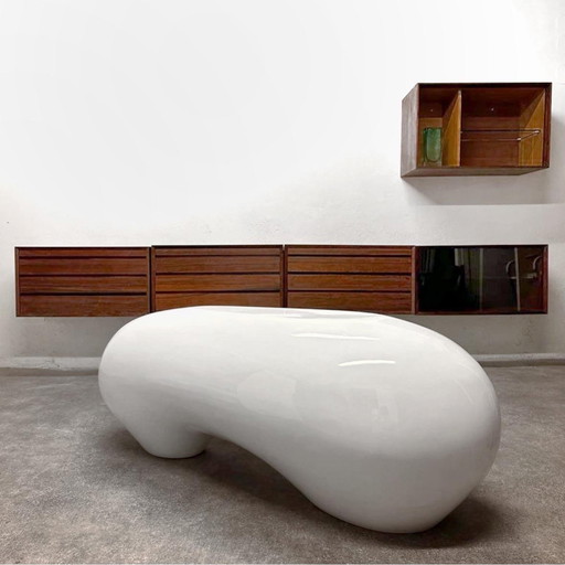 Fiberglass bench, 1970