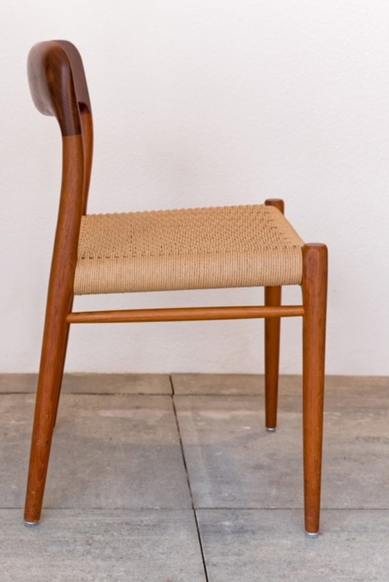 Image 1 of 6x Niels Otto Moller model 75 chair