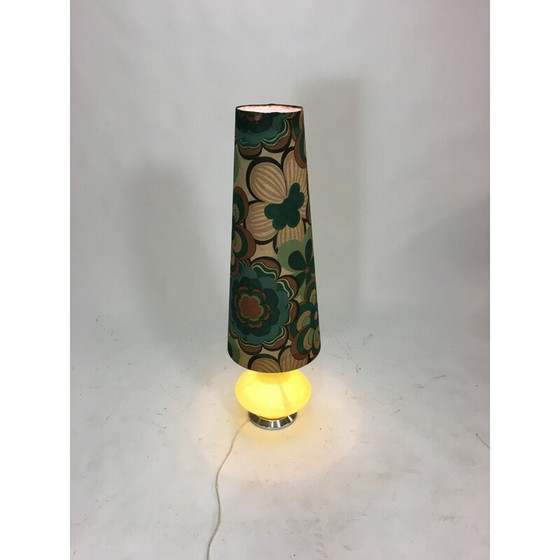 Image 1 of Vintage yellow floor lamp in Murano glass - 1970s