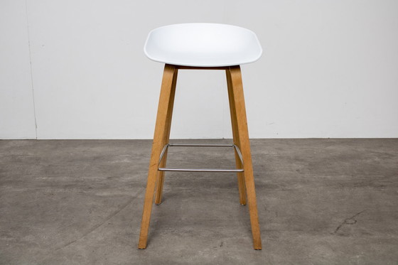 Image 1 of 2X Hay Aas 32 About A Stool Barstool