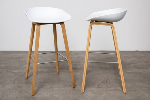 2X Hay Aas 32 About A Stool Tabouret de bar