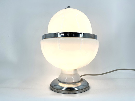 Image 1 of Vintage murano glass table lamp