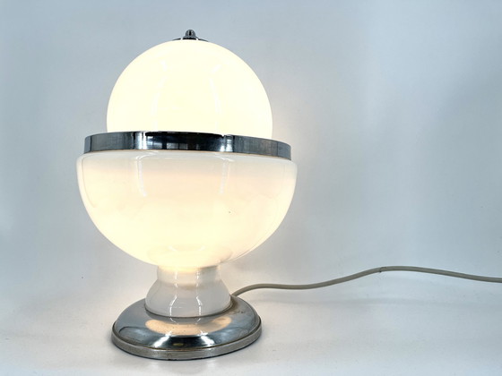 Image 1 of Vintage murano glass table lamp