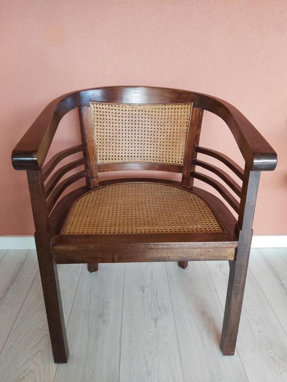 Image 1 of 3x Chaise vintage en teck indonésien