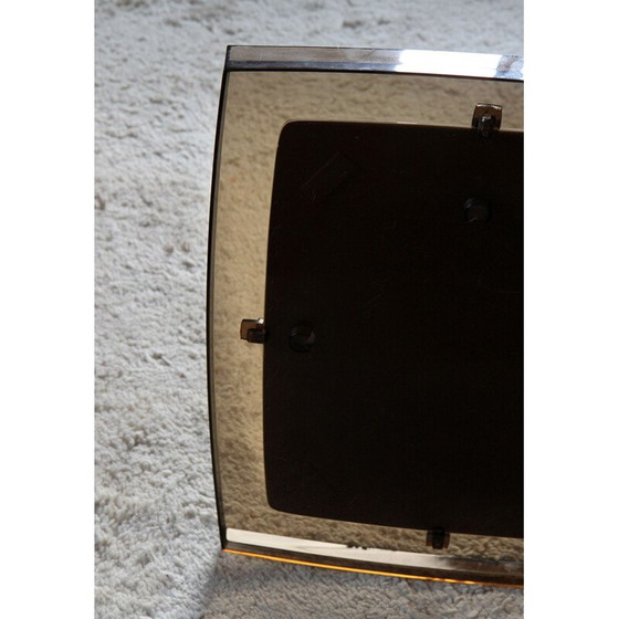 Image 1 of Specchio vintage in plexiglas fumé, Francia 1960