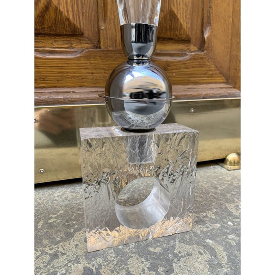 Image 1 of Vintage "Glass Rock" Vase by Eric Katz 2019