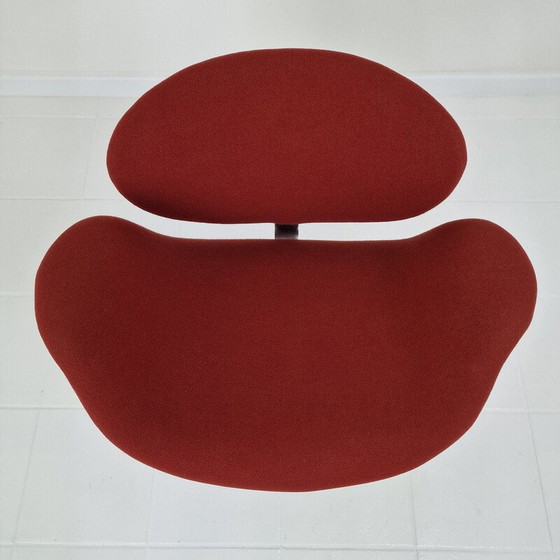 Image 1 of Vintage Tulip armchair with cross base by Pierre Paulin for Artifort, 1970s