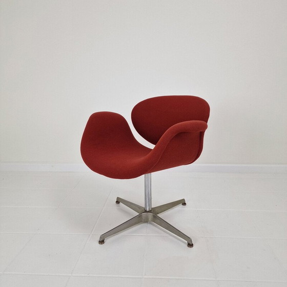 Image 1 of Vintage Tulip armchair with cross base by Pierre Paulin for Artifort, 1970s