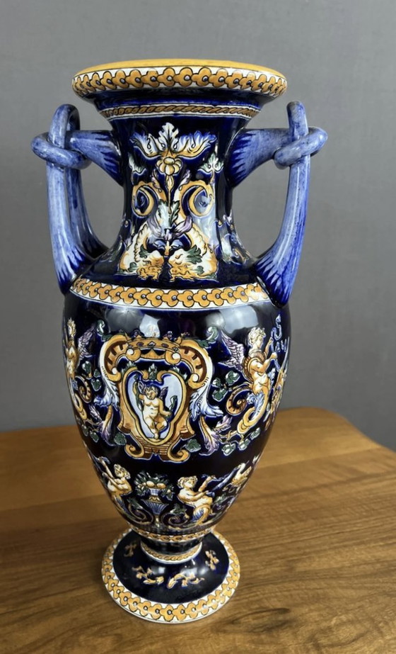 Image 1 of Pair De Vases Gien