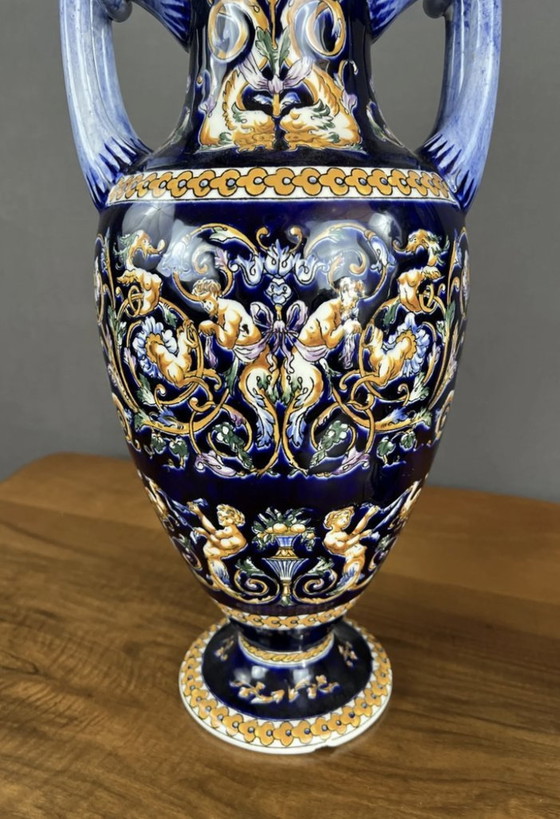 Image 1 of Pair De Vases Gien