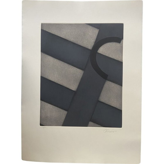 Image 1 of Lithograph vintage "vinculo tejado" by Perry Oliver, 1999