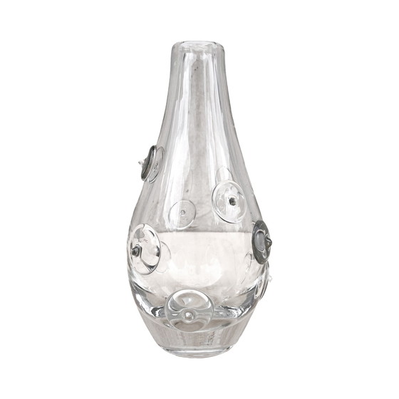 Image 1 of Flora Crystal Vase Lausitzer Glas Bleikristall Germany 1970S