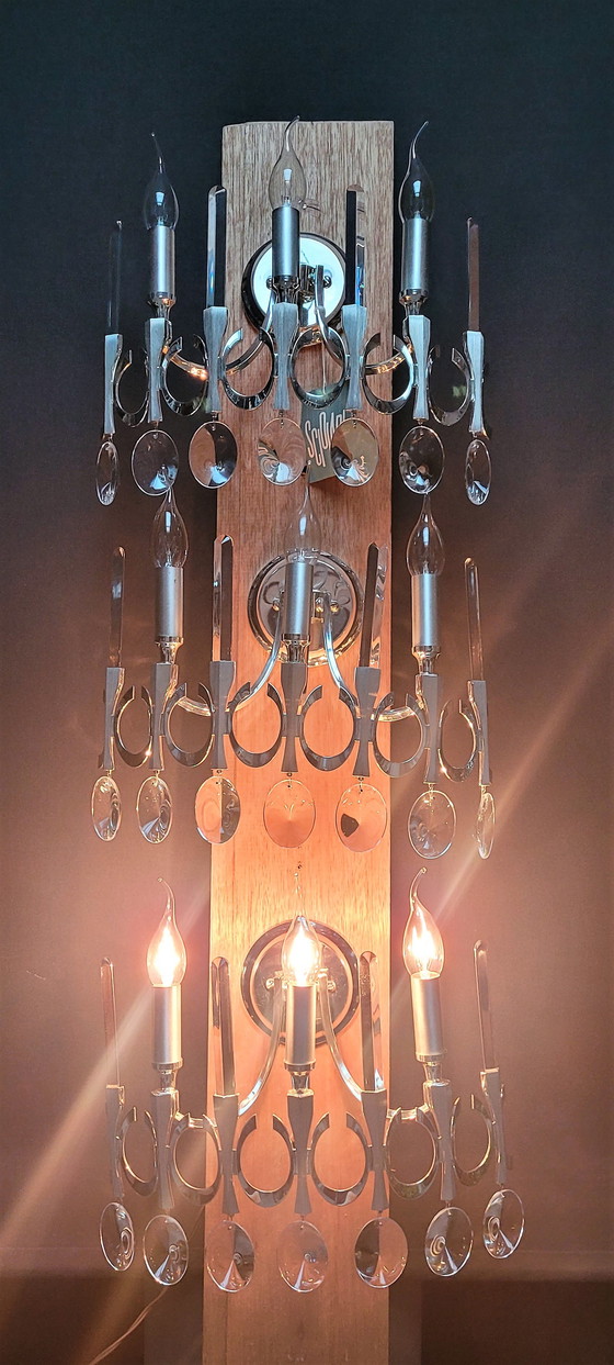 Image 1 of 3x Sciolari wall lamps